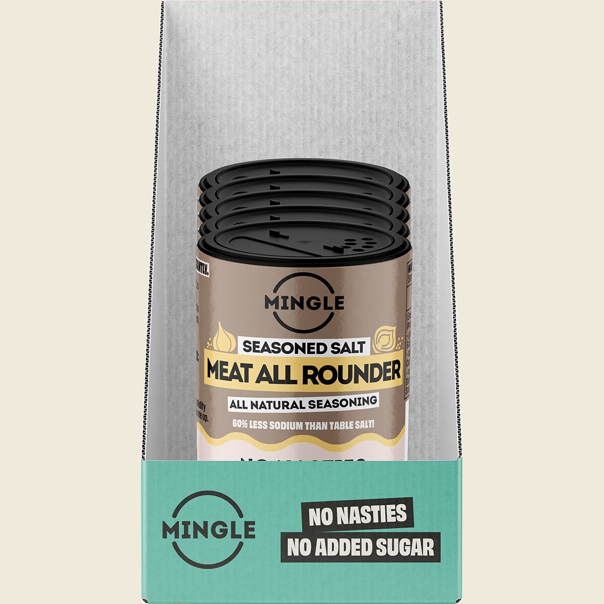 Mingle Meat All Rounder All Natural Seasoning 50g display