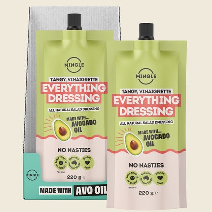 Mingle Everything All Natural Salad Dressing 220g x 8-pack combo