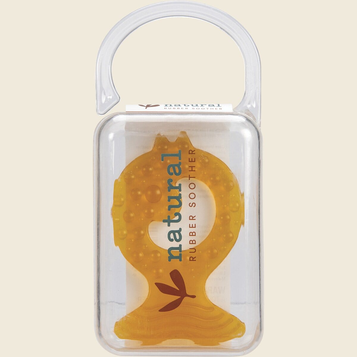Natural Rubber Soothers - Fish Teether - Single Pack With Case