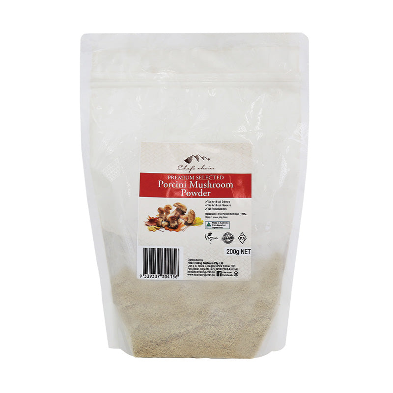 Chef's Choice Premium Selected Porcini Mushroom Powder 200g front