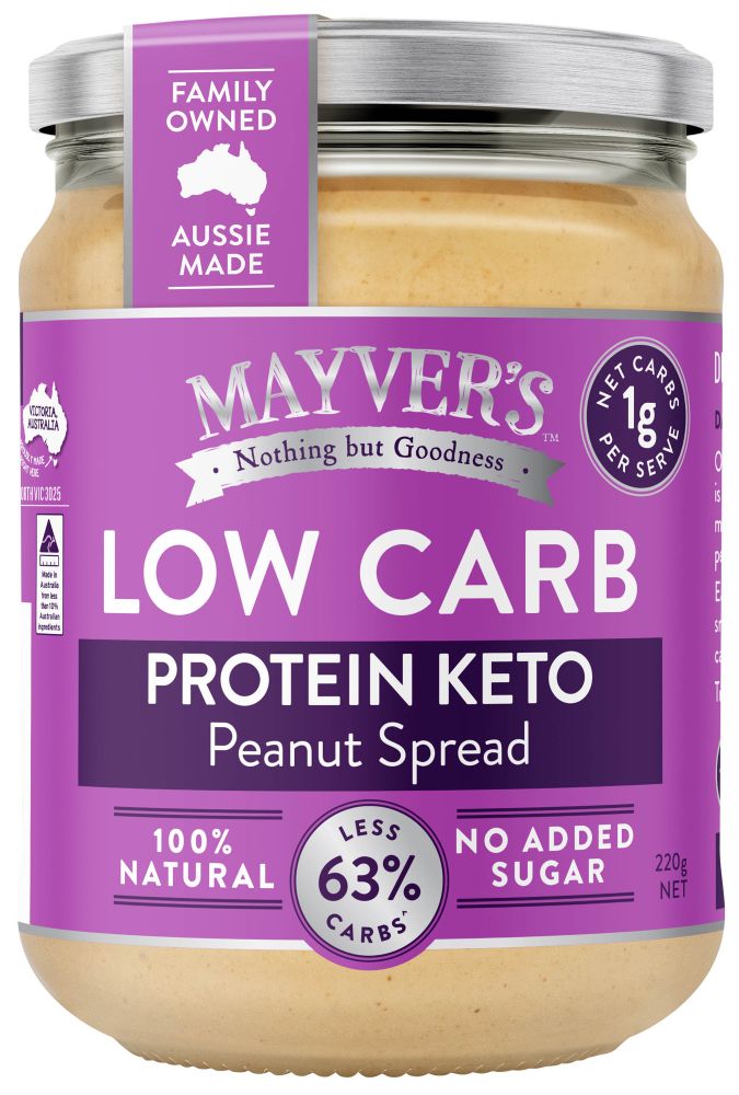 Mayver's Low Carb Keto Spread Original 220g x6