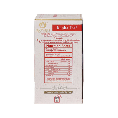 Maharishi Ayurveda Organic Kapha Tea x 15 Tea Bags