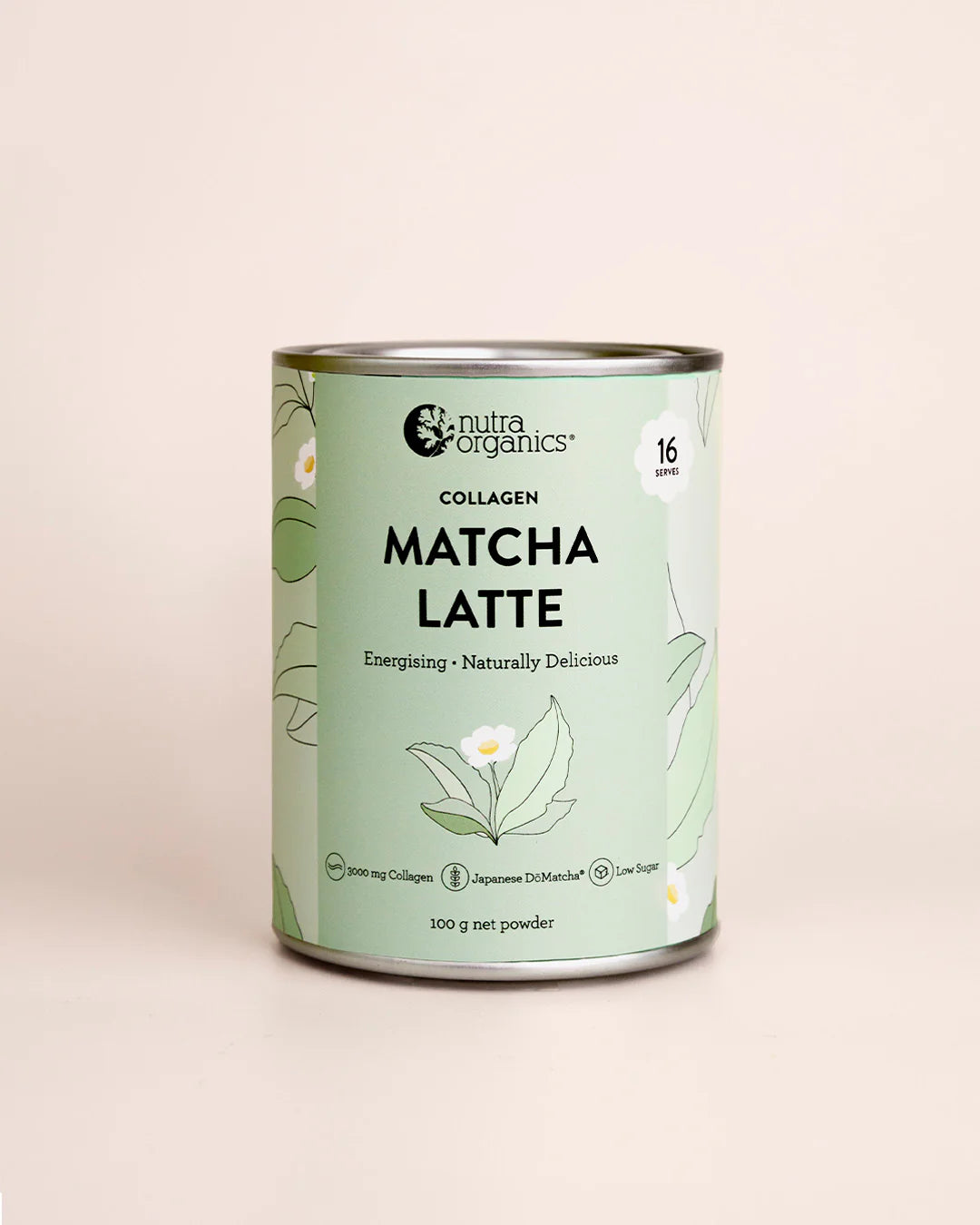 Nutra Organics Collagen Matcha Latte 100g