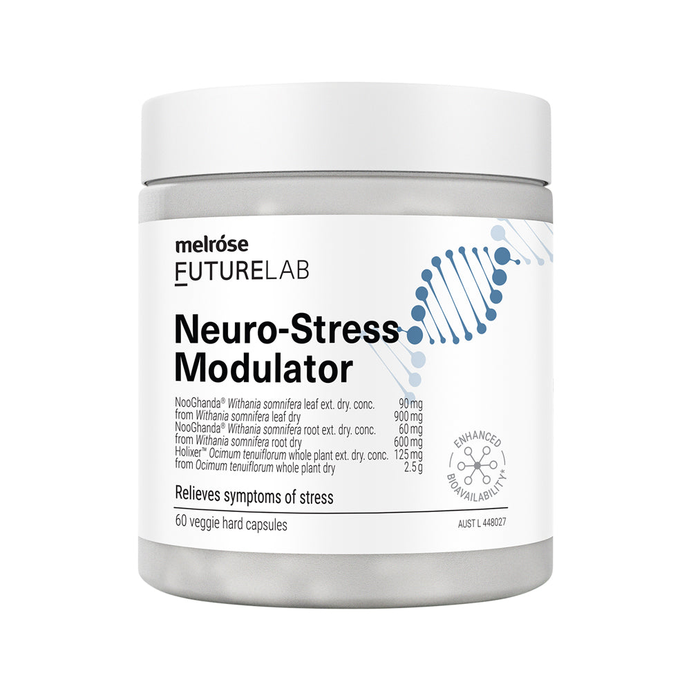 Melrose FutureLab Neuro-Stress Modulator 60vc Front