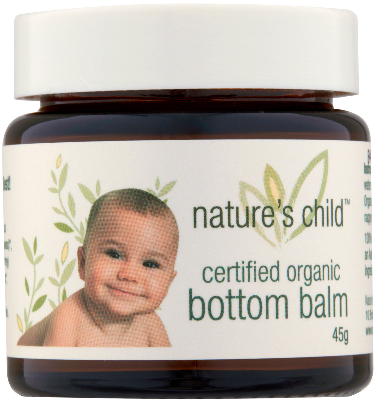 Nature's Child Organic Bottom Balm 45g