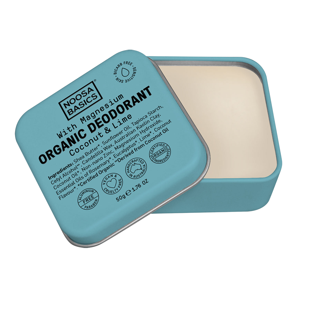 Noosa Basics Deodorant Tin Coconut & Lime 50g