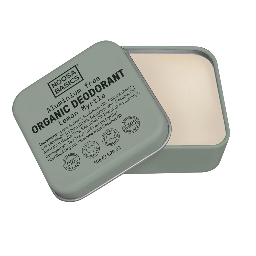Noosa Basics Deodorant Tin Lemon Myrtle 50g