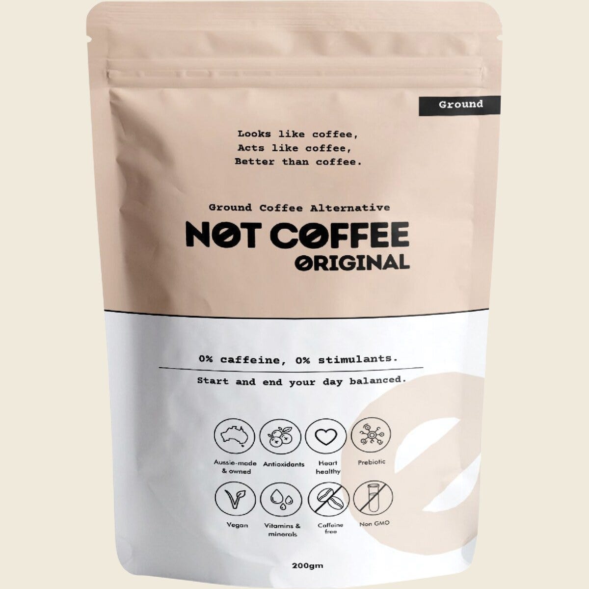 Not Coffee Ground Coffee Alternative Original 200g
