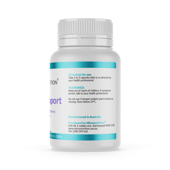Micronutrition Neuro Support 60 Vege Caps Side