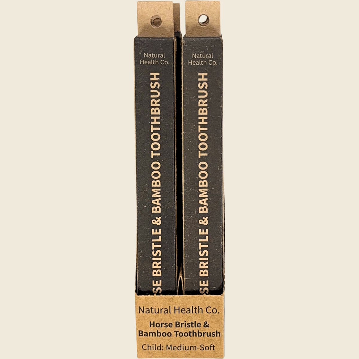 Natural Health Co Horse Bristle & Bamboo Toothbrush Child Medium-Soft 1 Pack β product