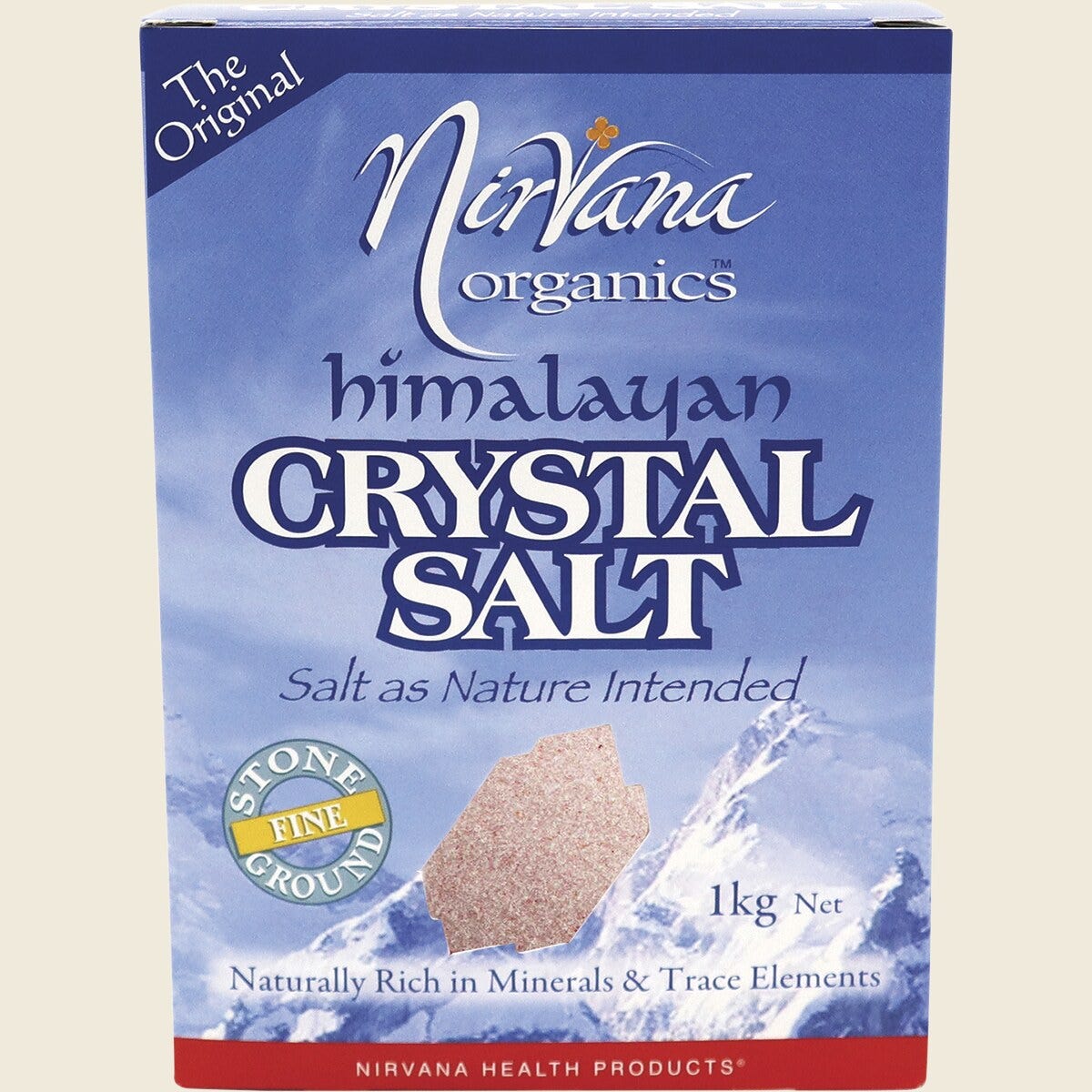 Nirvana Himalayan Salt Stone Ground (Fine) 1kg