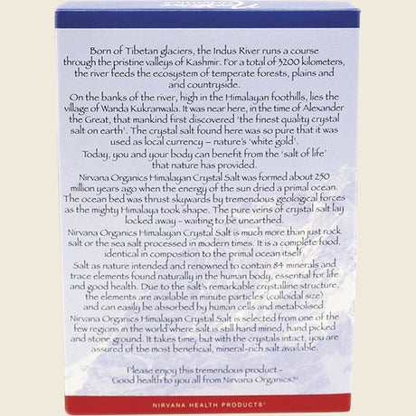 Nirvana Himalayan Salt Stone Ground (Fine) 1kg