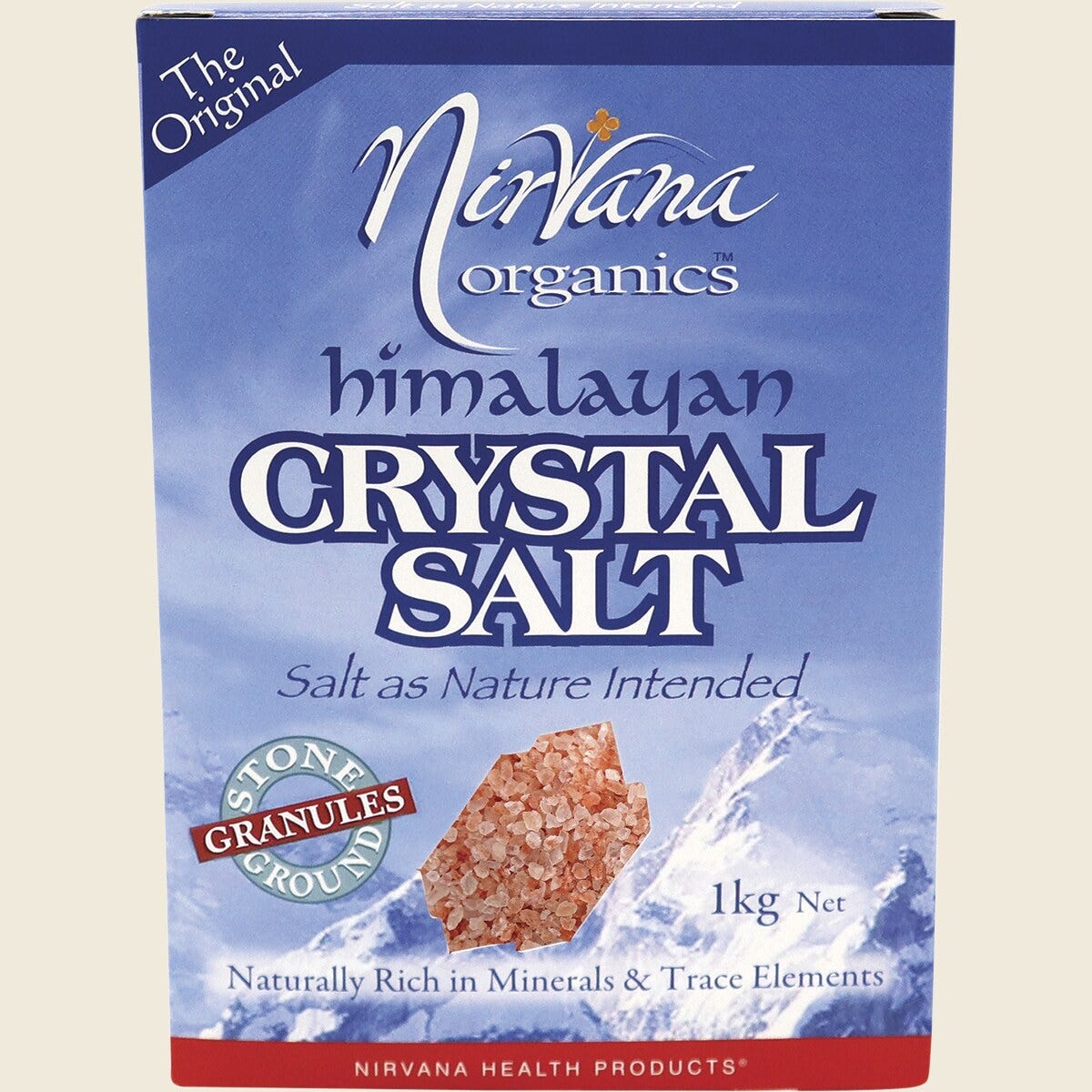 Nirvana Himalayan Salt Stone Ground (Granules) 1kg