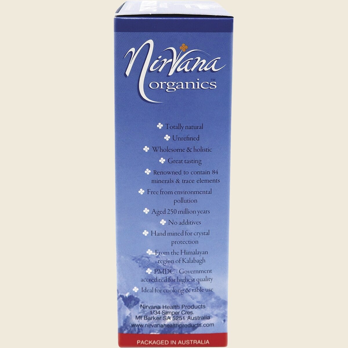 Nirvana Himalayan Salt Stone Ground (Granules) 1kg