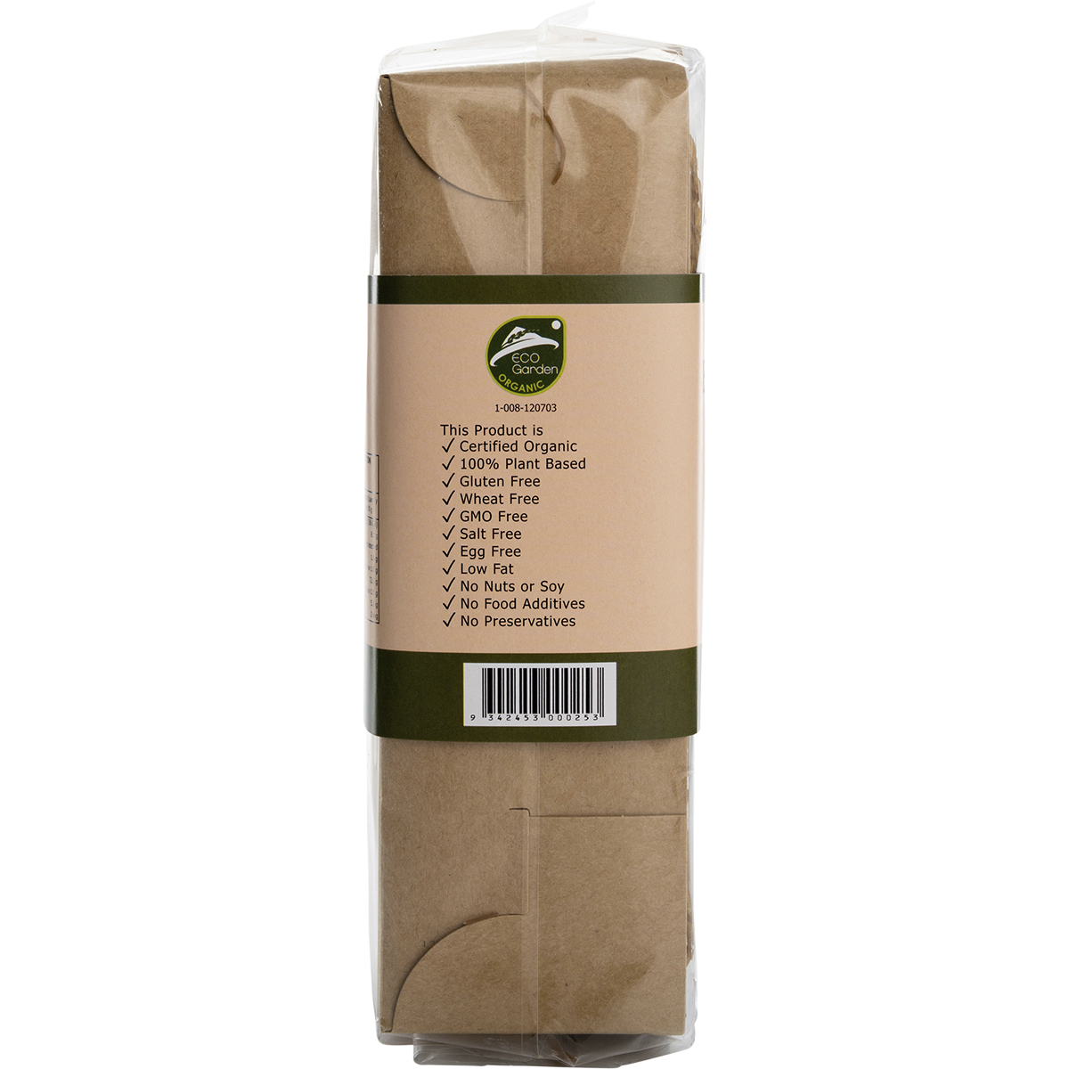 Nutritionist Choice Certified Organic Buckwheat & Brown Rice Noodles 200g – right side packaging