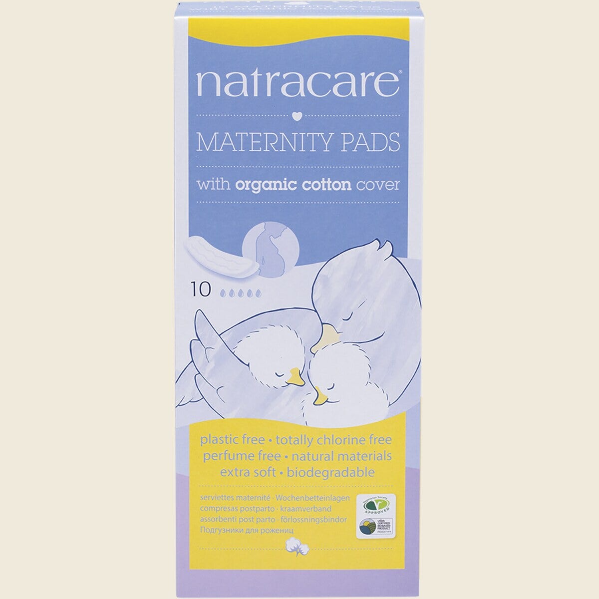 Natracare Maternity Pads 10-pack