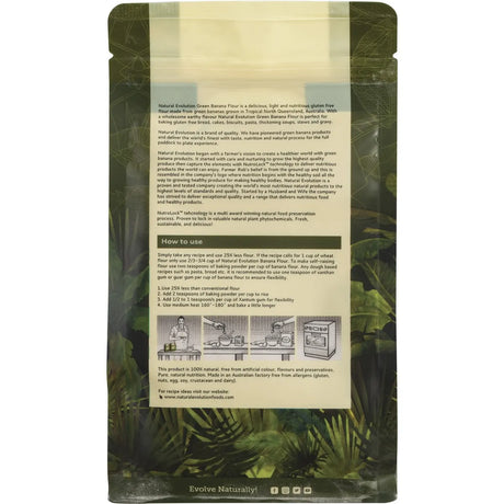 Natural Evolution Gluten Free Green Banana Flour