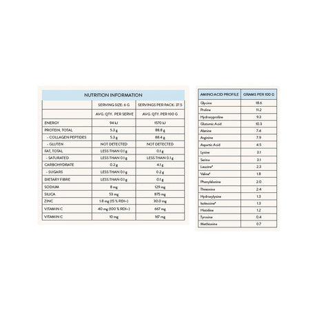 Nutra Organics Marine Collagen Beauty Unflavoured 225g