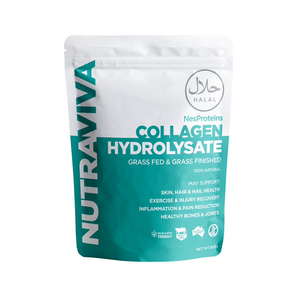 Nutraviva Collagen Hydrolysate Beef Halal 800g front