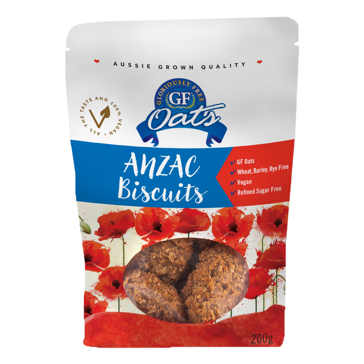 Gloriously Free Oats Anzac Biscuits 200g