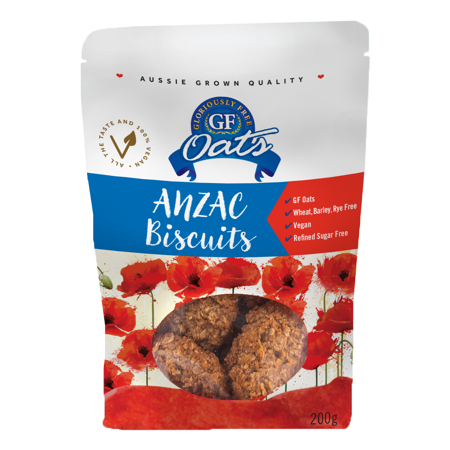 Gloriously Free Oats Anzac Biscuits 200g