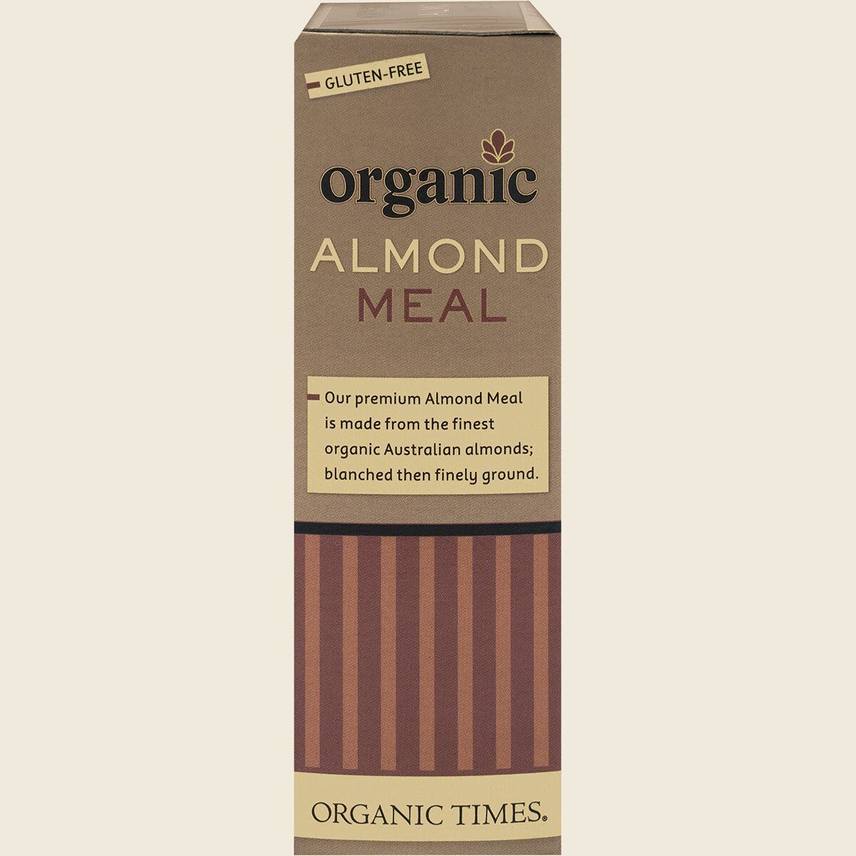 Organic Times Almond Meal 200g Left Side
