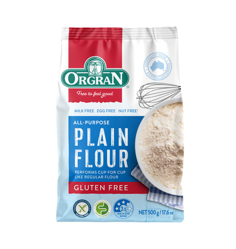 Orgran Gluten Free All Purpose Plain Flour x7