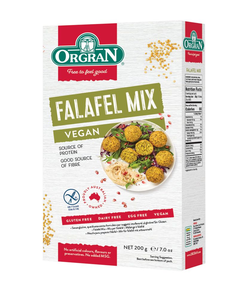 Orgran Gluten Free Falafel Mix 125g