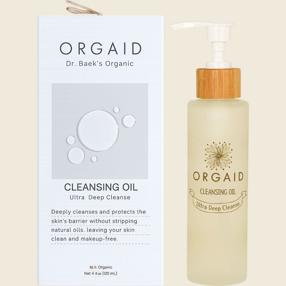Orgaid Cleansing Oil Ultra Deep Cleanse 120ml