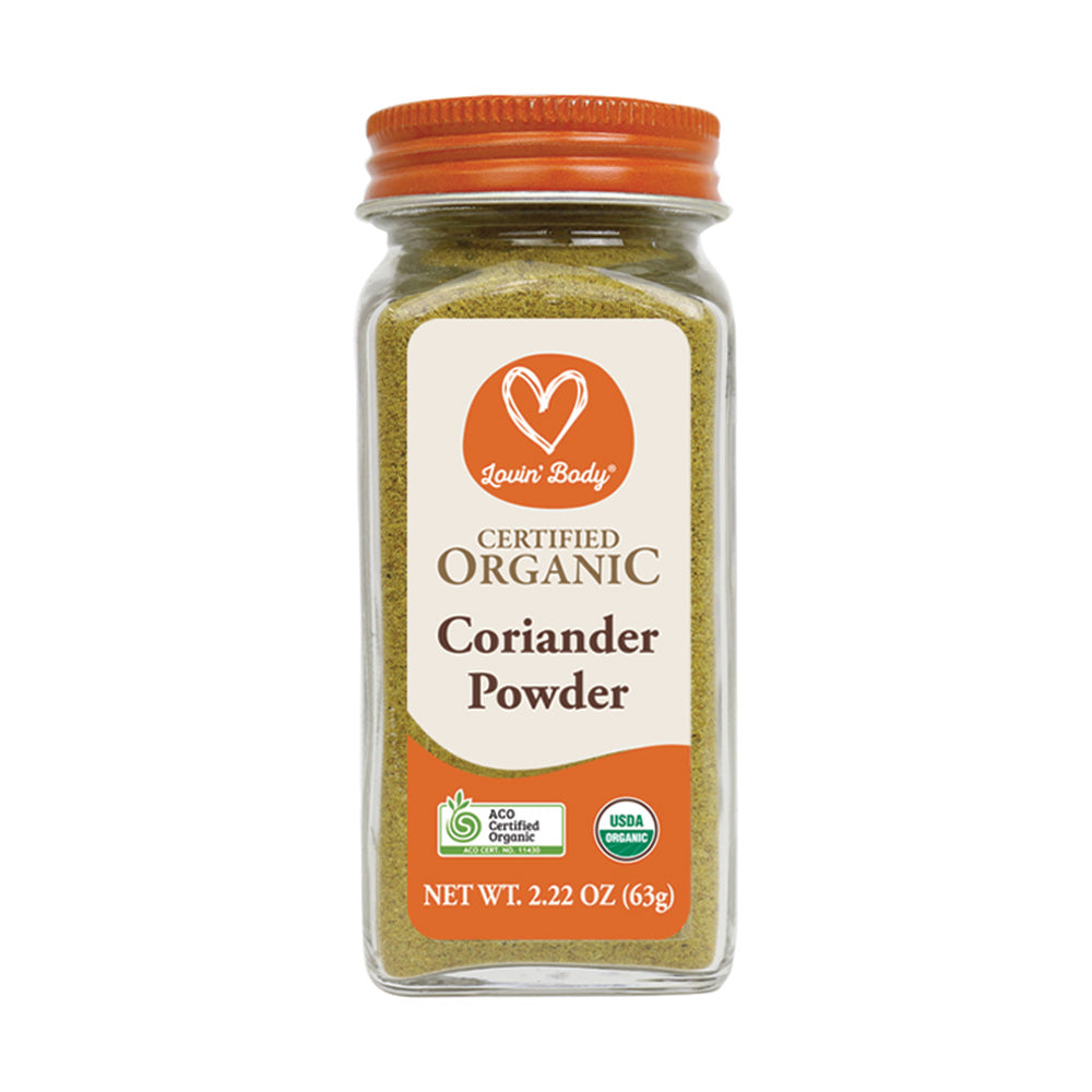 Lovin' Body Certified Organic Coriander Powder 63g