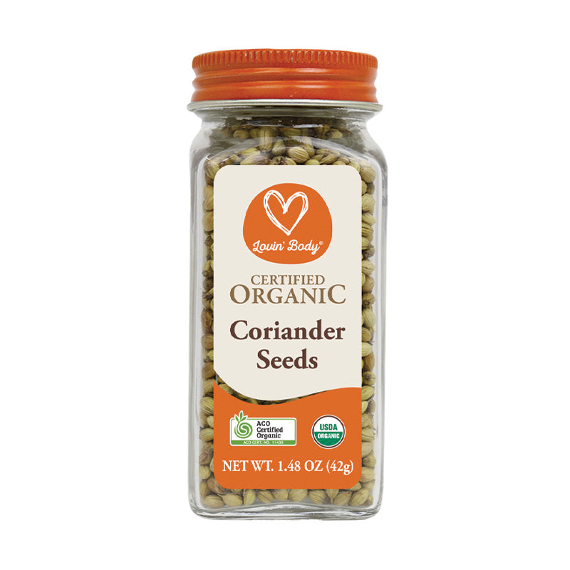 Lovin' Body Certified Organic Coriander Seed 42g