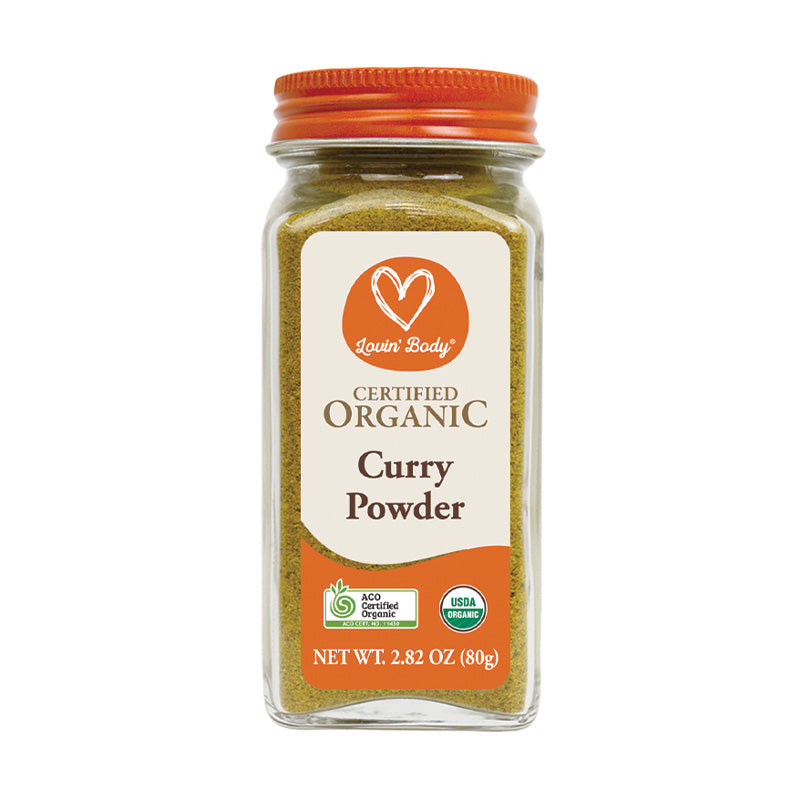 Lovin' Body Certified Organic Curry Powder 80g
