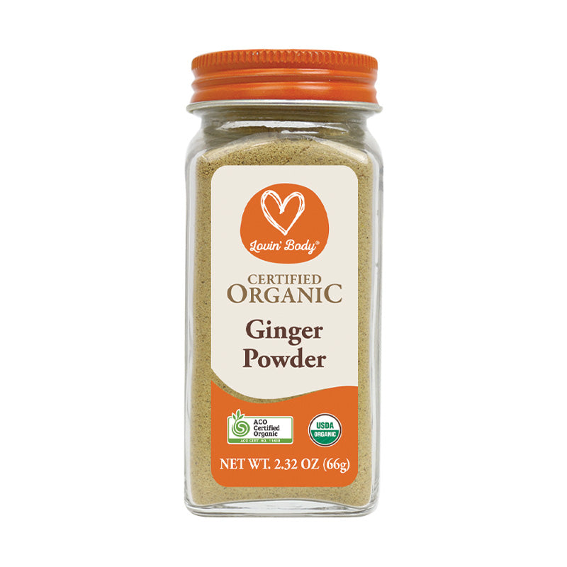 Lovin' Body Certified Organic Ginger Powder 66g
