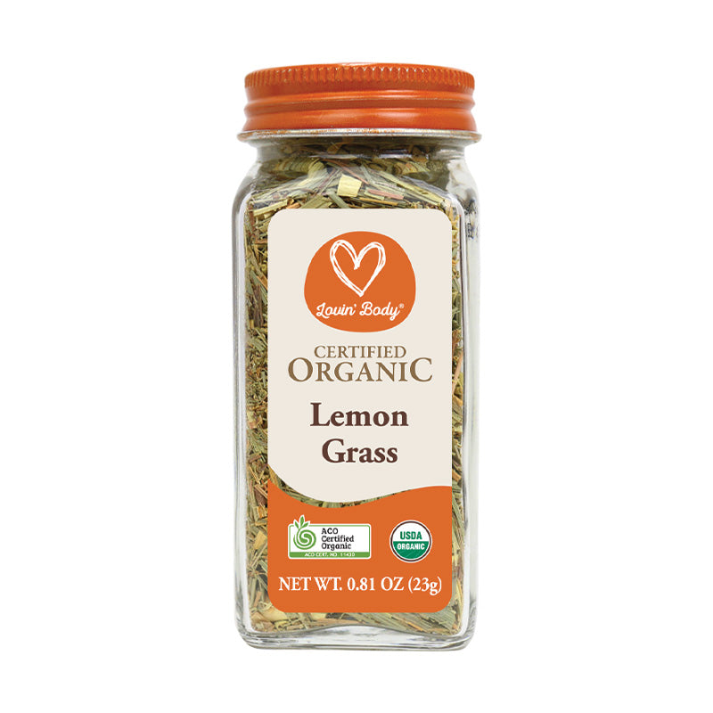 Lovin' Body Certified Organic Lemon Grass 23g