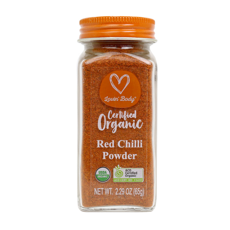 Lovin' Body Certified Organic Red Chilli Powder 65g
