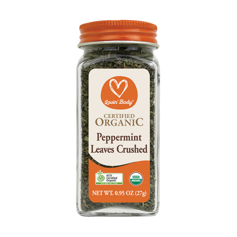 Lovin' Body Certified Organic Peppermint Leaves 27g