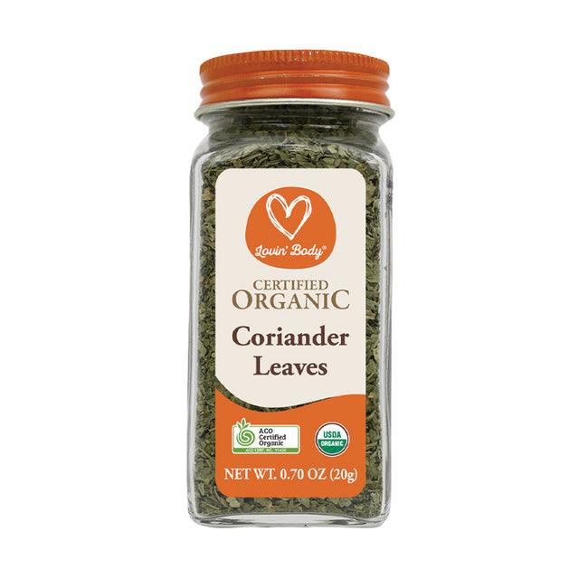 Lovin' Body Certified Organic Coriander Leaves 20g