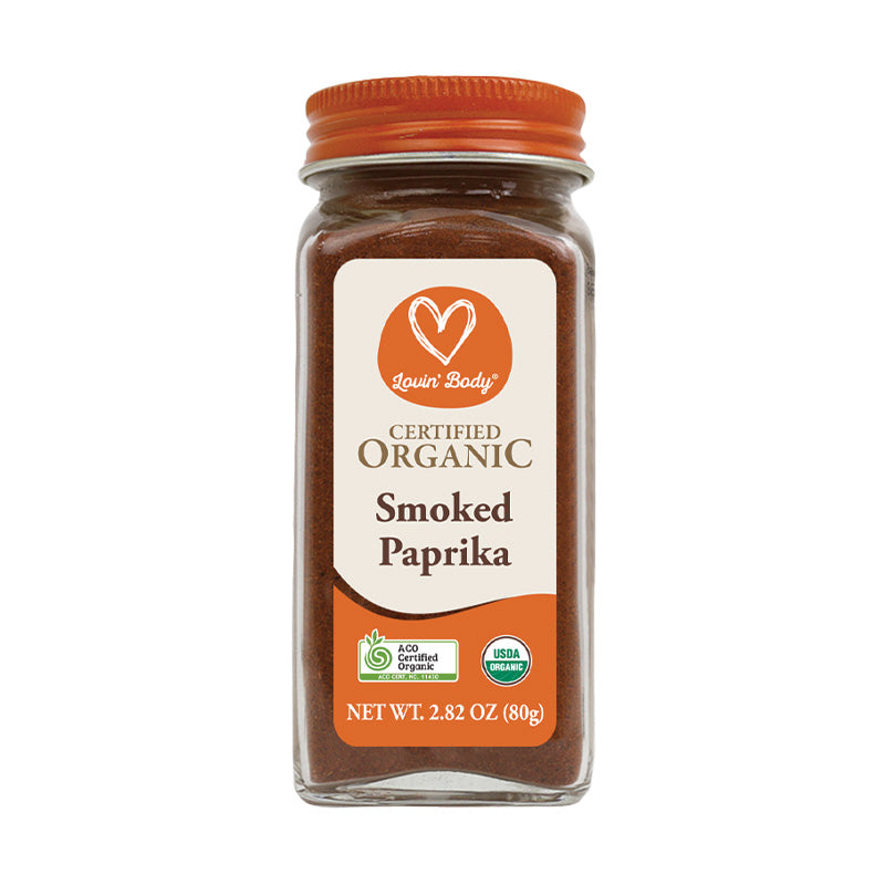 Lovin' Body Certified Organic Smoked Paprika 80g