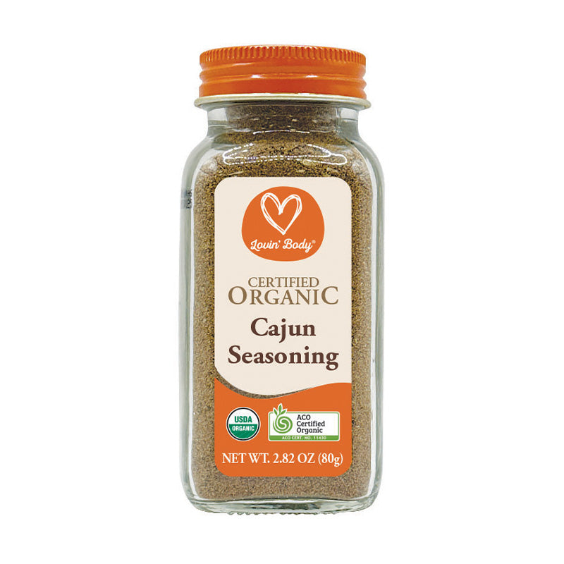 Lovin' Body Certified Organic Cajun Seasoning 80g