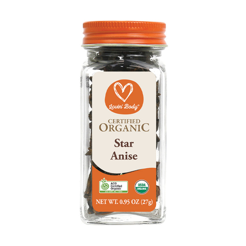 Lovin' Body Certified Organic Star Anise 27g