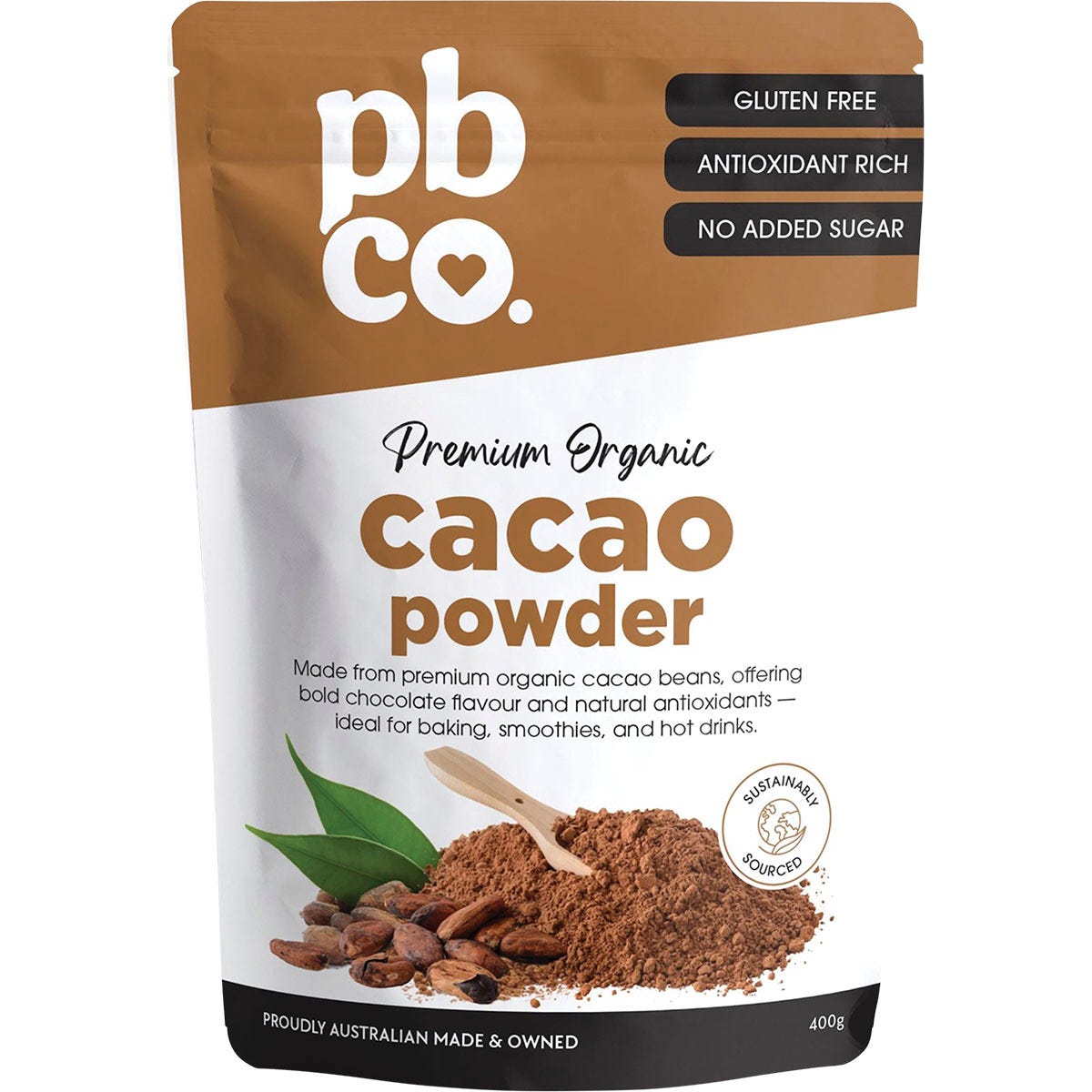 PBco Organic Cacao Powder 400g