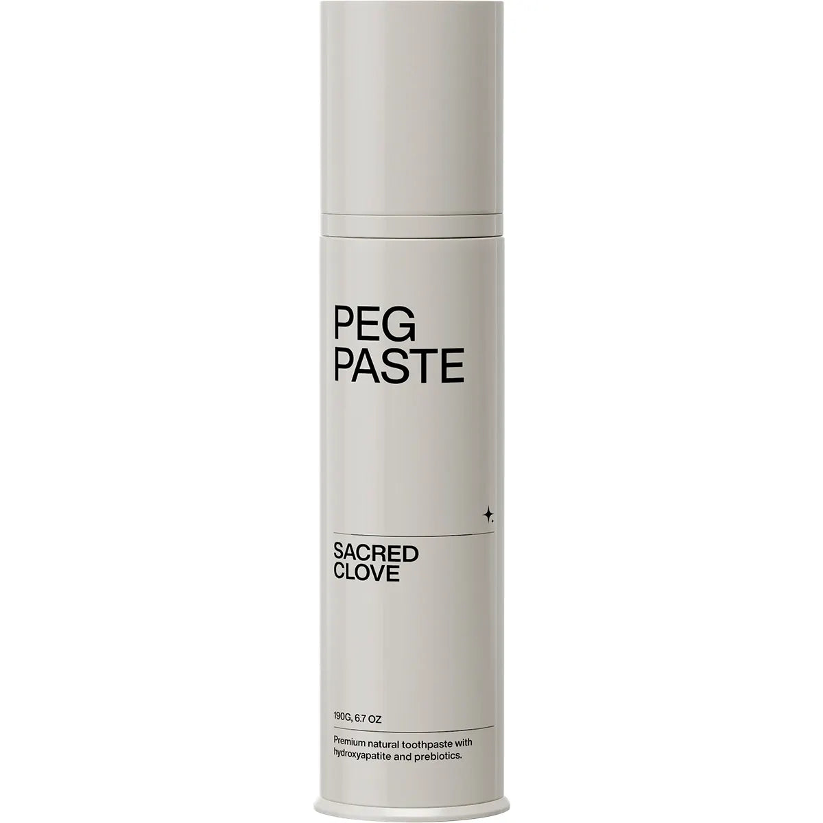 Peg Paste Natural Toothpaste with Hydroxyapatite Sacred Clove 190g