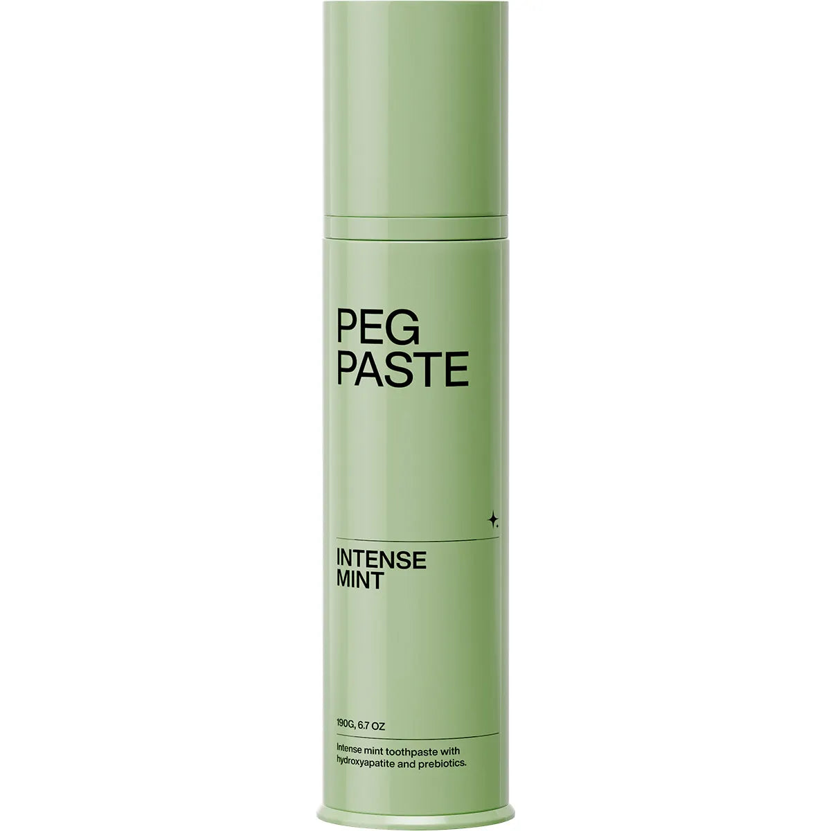Peg Paste Natural Toothpaste with Hydroxyapatite Intense Mint 190g