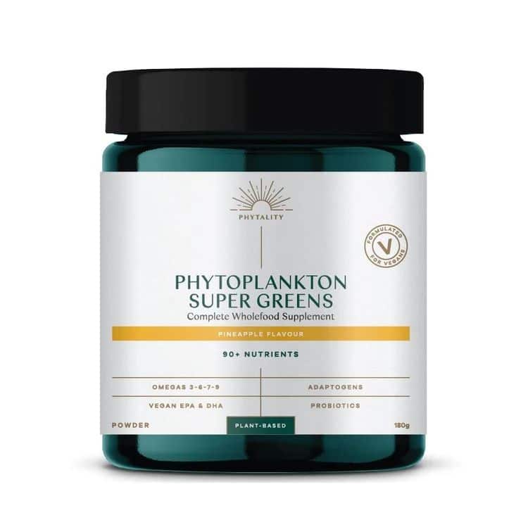 Phytality Nutrition Phytoplankton Super Greens Powder 180g