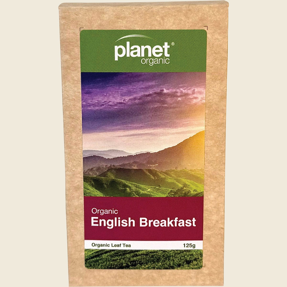 Planet Organic Organic Tea English Breakfast Loose Leaf 125g Front