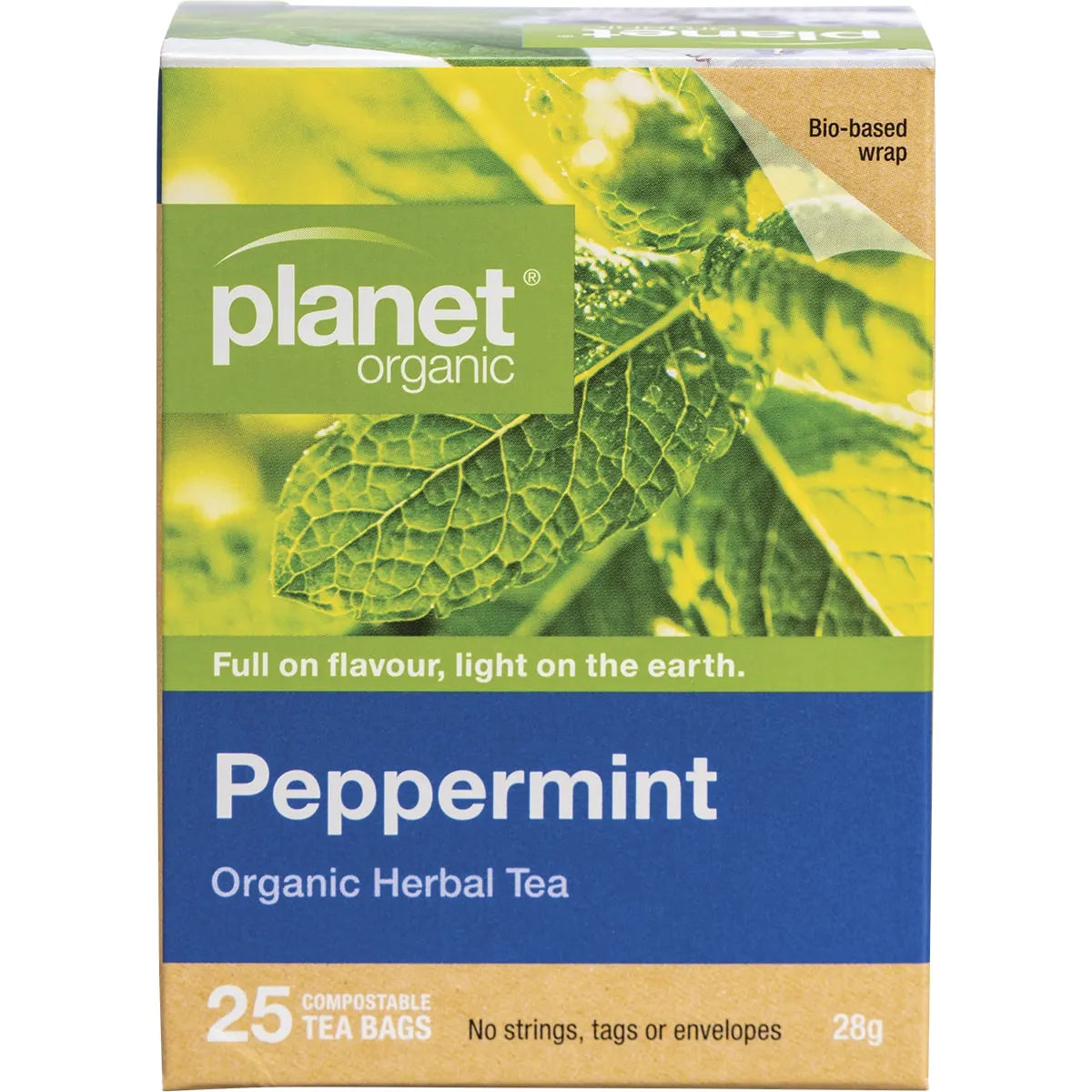 Planet Organic Organic Herbal Tea Peppermint x 25 Tea Bags