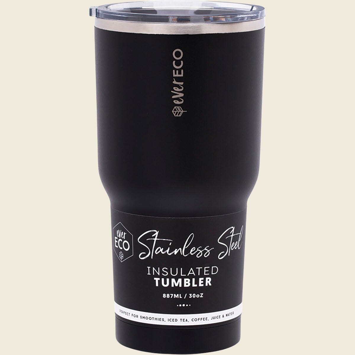 Ever Eco Insulated Tumbler Onyx - 887ml