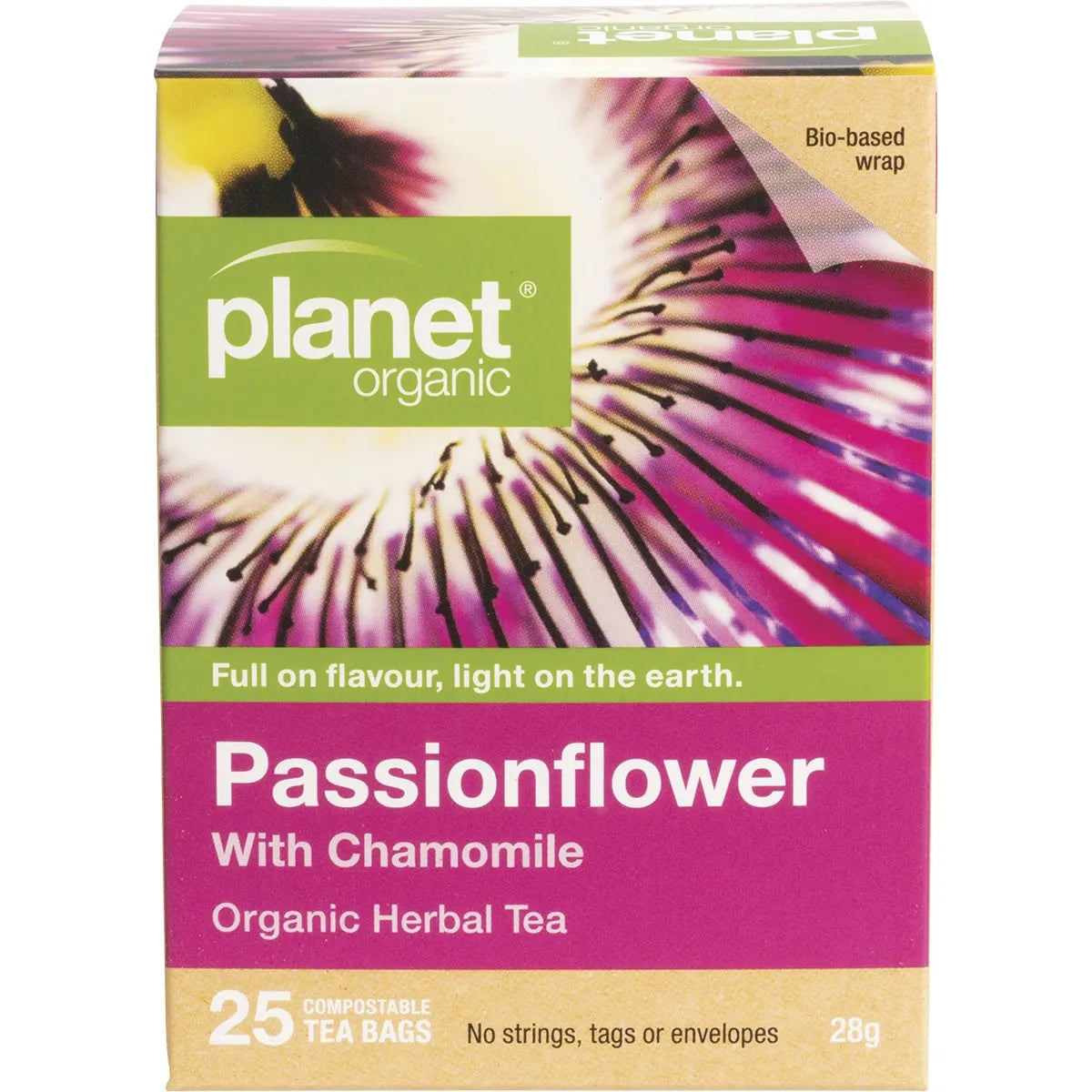 Planet Organic Organic Herbal Tea Passionflower With Chamomile x 25 Tea Bags