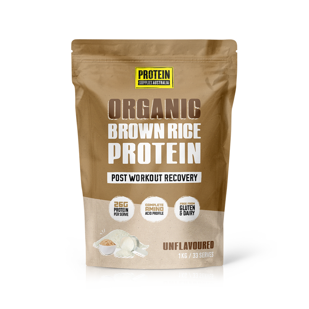 Protein Supplies Australia BioPro Sprouted Brown Rice Pure 1kg