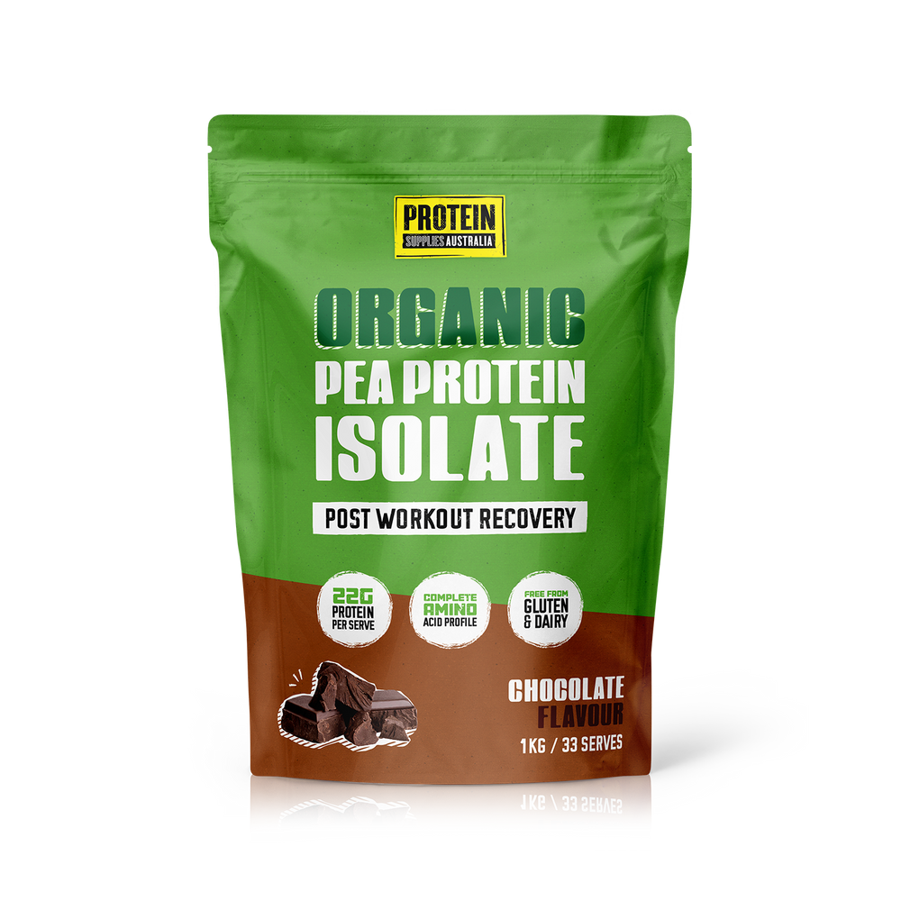 Protein Supplies Australia Pure Pea Protein Isolate Chocolate 1kg